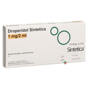 Droperidol Sintetica Inj Loes 1mg/2ml 10amp 2ml